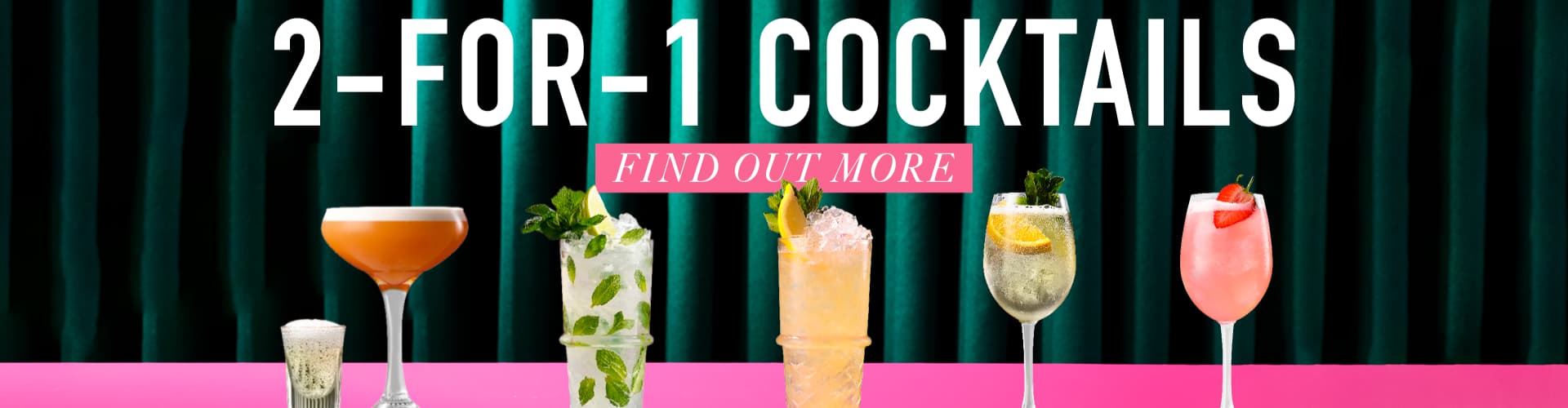 2-4-1 cocktails at Slug & Lettuce Oxford